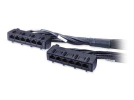 SCHNEIDER CAT6 UTP CMR 6XRJ-45 BLACK 50FT (15 2M)