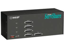 BLACK BOX CORP REVERSE KVM SWITCH 4 PORT VGA PS/2