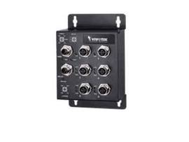INDUSTRIAL EN50155 4XFE M12 POE2XFE M12