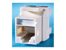 LEGRAND-ORTRONICS KEYSTN,TCHOICE C6 JACK FOG WHT,FG WHT