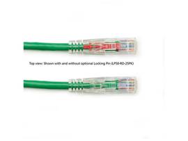 BLACK BOX CORP TAAGLOCKABLE,SLIMLINE,GREEN,20-FT.(6.0-M