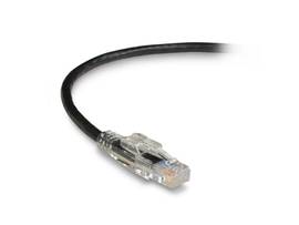 BLACK BOX CORP GIGATRUE 3 CAT6 PATCH CABLE BLACK 7FT