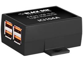 BLACK BOX CORP INDUSTRIAL USB 2.0 HUB, 4-PORT ICI104A