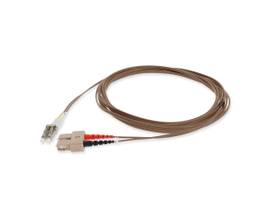 ADD-ON 1M SC/LC M/M OM1 BROWN FIBER PATCH CBL
