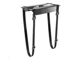 MONOPRICE WORKSTREAM BY MONOPRICE COMPUTER CASE CPU TOWER HOLDER_ LOW PROFILE UNDER DESK PC MOUNT