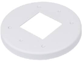 ADAPTOR PLT F ELEC OCTAGON/SNGL GAN BOX