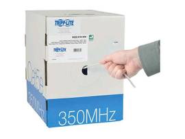 TRIPP LITE 1000FT CAT5/CAT5E CMR 350MHZ WHITE 1000