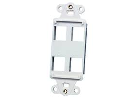 LEGRAND-ORTRONICS STYLISTICS FRAME KYSTN 4 HOLE WHT