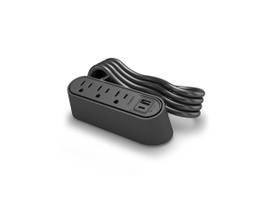 LEGRAND-WIREMOLD DSKTP PWR CTR COMMERCIAL BLK 3 PW