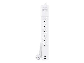 CYBERPOWER CSP606U42A 6OL 2USB 2.4A SURGE STRIP