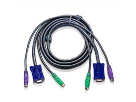 CABLE 6FT PREMIUM PS/2 KVM MICRO F/MAS