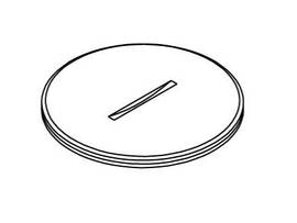 LEGRAND-WIREMOLD BRASS ABANDN PLU 21/4IN.