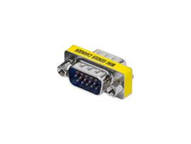 VGA HD15 SLIMLINE GENDER CHANGER - M/M