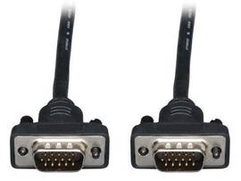 Tripp Lite series Low-Profile VGA High-Resolution RGB Coaxial Cable (HD15 M/M),