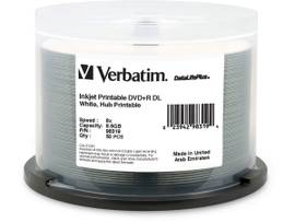 DVD+R DL 8.5GB DATALIFEPLUS HUB INKJET