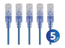 MONOPRICE 5-PACK_ SLIMRUN CAT6A ETHERNET NETWORK P