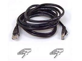BELKIN CAT5E SNAGLESS PATCH CABLE 2 BLACK