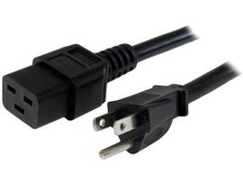 3FT HEAVY DUTY POWER CORD, 5-15P TO C19