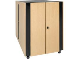 TRIPP LITE 18U SOUNDPROOF RACK ENCLOSURE CABINET