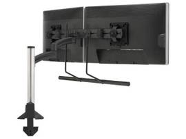LEGRAND-CHIEF K2 CLMN MNT DUAL DISP 2L ARM H-ARRAYBLK