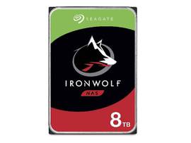 SEAGATE IRONWOLF 8TB NAS INT. HARD DRIVE - CMR 3.5 INCH SATA 6GB/S 7200 RPM 256MB CACHE 3YR WARR.