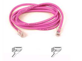 BELKIN CAT5E,UTP,RJ45M/M,4 PNK,PATCH