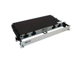 TRIPP LITE CABLE MULTIMODE OM4 16F FIBER TRUNK W 3FT BREAKOUT ON EACH END, 1U 10M