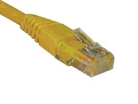 TRIPP LITE CAT5E 350MHZ YELLOMOLDED CBL RJ45 - 1 FT