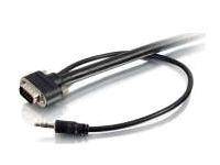 C2G 50FT SEL VGA + 3.5MM A/V CABLE M/M