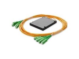 AddOn ASC (Male) to 8xASC (Male) OS2 Straight Yellow Simplex Fiber OFNR (Riser-R