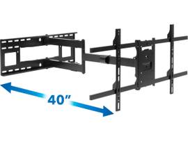 REL MOUNT-IT  FULL MOTION TV WALL MOUNT WITH EXTRA LONG EXTENSION