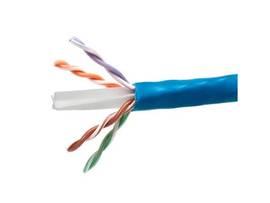 MONOPRICE CAT6 1000FT BLUE CMP UL BULK CABLE_ SOLID (W/SPINE)_ UTP_ 23AWG_ 550MHZ_ PURE BARE COPPER_ REELEX II PULL BOX_ NO LOGO_ BULK ETHERNET CABLE