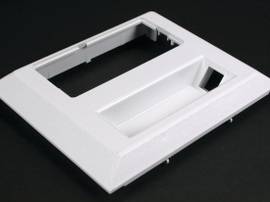 LEGRAND-WIREMOLD NM DEVICE PLATE 5000 WHT (PKG OF 5)