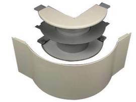 LEGRAND-WIREMOLD 2IN. RADIUS EXT. ELBOW