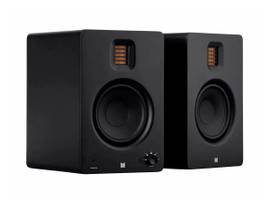 MONOPRICE MONOLITH BY MONOPRICE MM-5R POWERED MULTIMEDIA SPEAKERS RIBBON TWEETER WITH BLUETOOTH WITH QUALCOMM APTX HD AUDIO_ USB DAC_ OPTICAL INPUTS_
