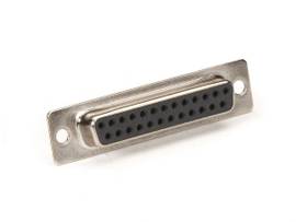 BLACK BOX CORP 25 SOLDER SHELL FEMALE SINGLE-PACK FB020
