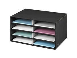 FELLOWES BB PINSTRIPE 8 COMPARTMENT LITERATURE