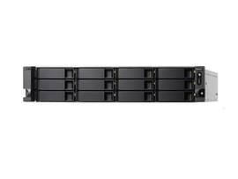 QNAP 12BAY 2U RACKMOUNT NAS INTEL XEON E2136 6CORE 3.4 GHZ PROCESSOR BURST UP TO 4.8 GHZ 32 GB UDIMM DDR4 4 X 32GB 12X 2.5  3.5 SATA HDDSSD