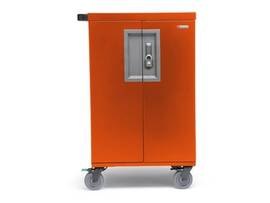 BRETFORD 36X COREX CART, PRE-WIRED USB-C, TANGERINE