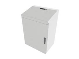 MIDDLE ATLANTIC VWM DOOR W/SOLID 42 H X 16 D WHT