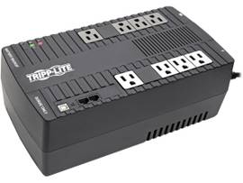 TRIPP LITE 700VA AVR UPS TEL/DSL 120V 5-15R 8OUTLET