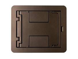 LEGRAND-WIREMOLD FLRPORT FLANGE W/BLANK BRONZE
