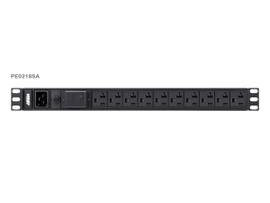 ATEN 18-OUTLET 0U 20A BASIC PDU WITH SURGE PROTECTION, (100-240V) WITH NEMA L6-20 POWER PLUG