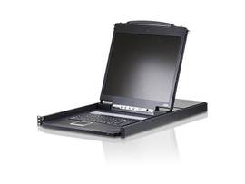 16-PORT 19IN LCD INTGRD PS2 CMB KVM