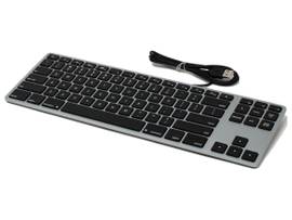 WIRED ALUMINUM TENKEYLESS KEYBOARD FOR MAC - SPACE GRAY