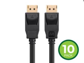 MONOPRICE SELECT SERIES DISPLAYPORT 1.2A CABLE 3FT (10-PACK)
