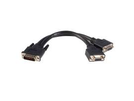 DMSVGAVGA1 - Connect two VGA monitors to your DMS / LFH graphics card. - 1ft dms