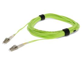 ADD-ON 7M LC M/M OM5 LIME GREEN FIBER PATCH CBL