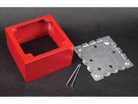 LEGRAND-WIREMOLD STL EXTRA DEEP DEV BOX 2G
