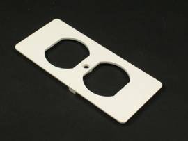 LEGRAND-WIREMOLD NM DUPLEX FACEPLATE 5500 FOG WHT (PKG OF 10)